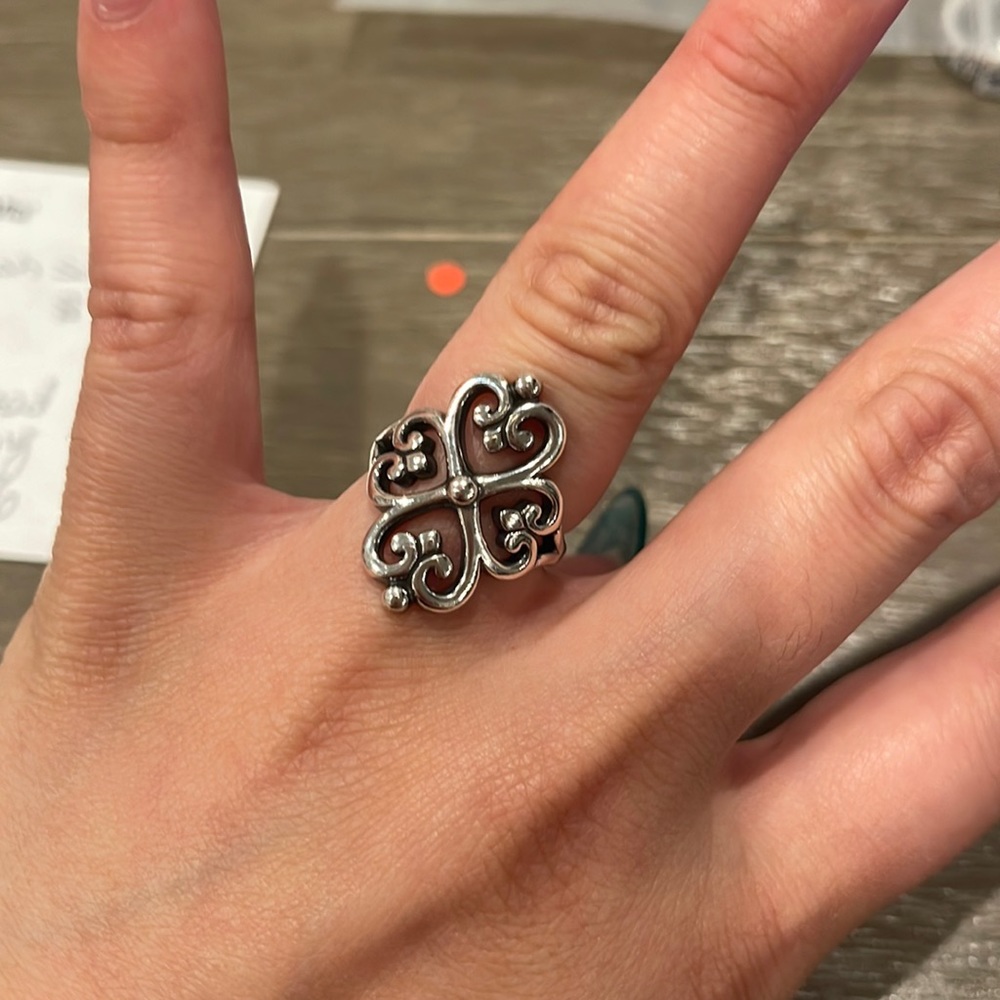 JAMES AVERY ADORNED HEART RING SIZE 6